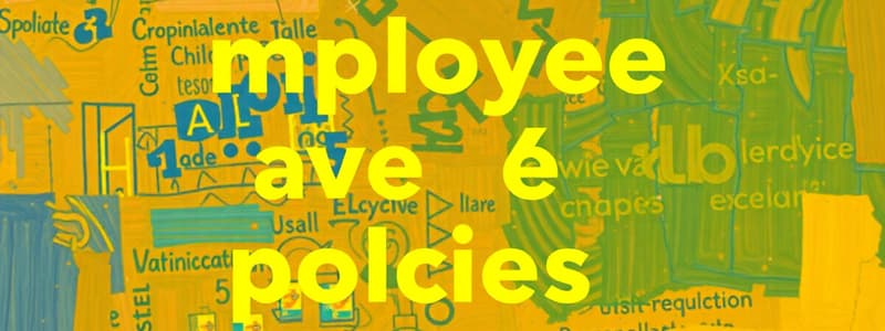 Employee Leave Policies Quiz