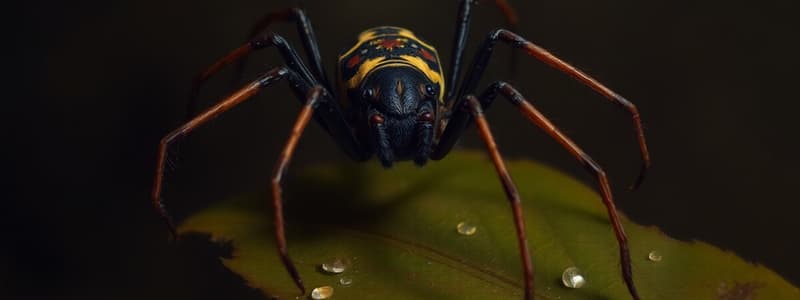 Arachnida: Características y Morfología de Ácaros