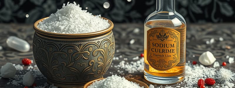 Food Science: Salt and Its Uses