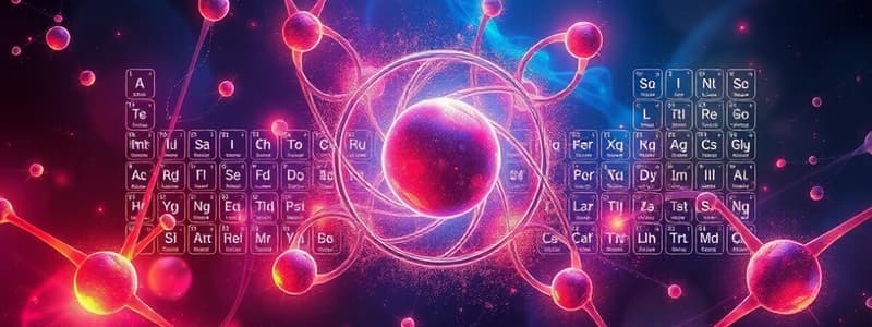 Periodiska systemet och atomteori