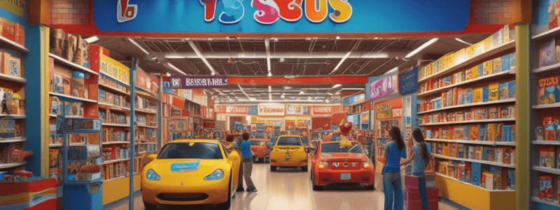 Undressing the Toys R Us Ad: Advertising as a Cultural Force Quiz