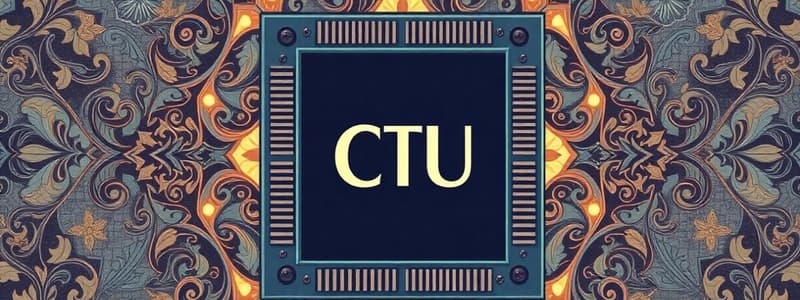 Funcionamiento de la CPU