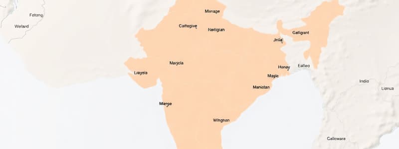 India's Geography and Demographics Quiz