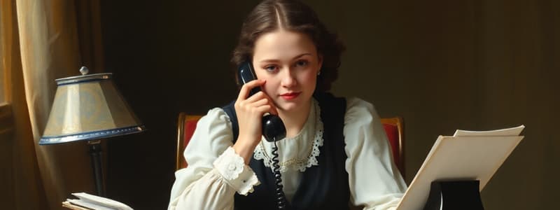 Telephone Etiquette Basics