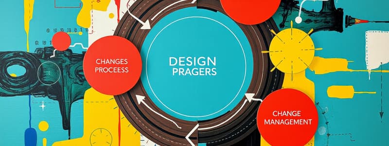 Design and Development Change Process Quiz