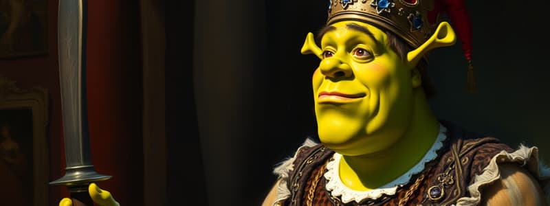 Shrek the Musical - Lord Farquaad Cues