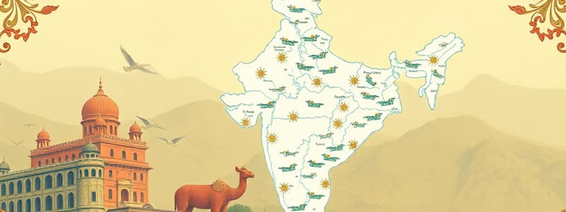 India - Size and Location Quiz