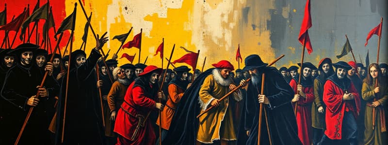 The Black Death and Peasant's Revolt (1348-1381)