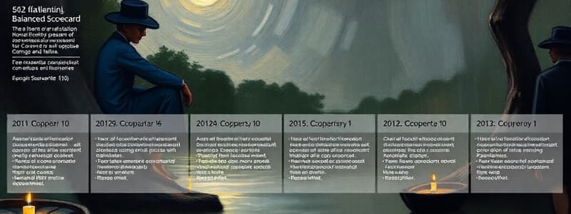 Balanced Scorecard Overview