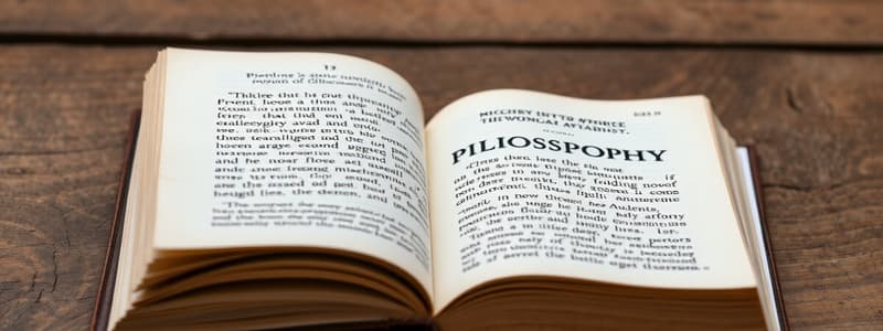 Socratic Dialogues Glossary