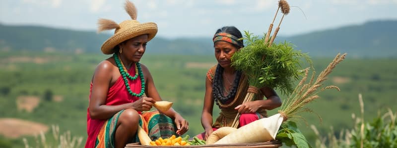 Indigenous Food Sovereignty and Culture Quiz