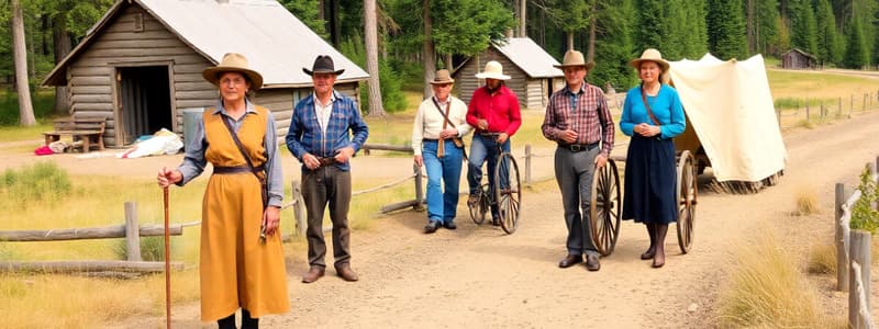 American Pioneers and Their Life