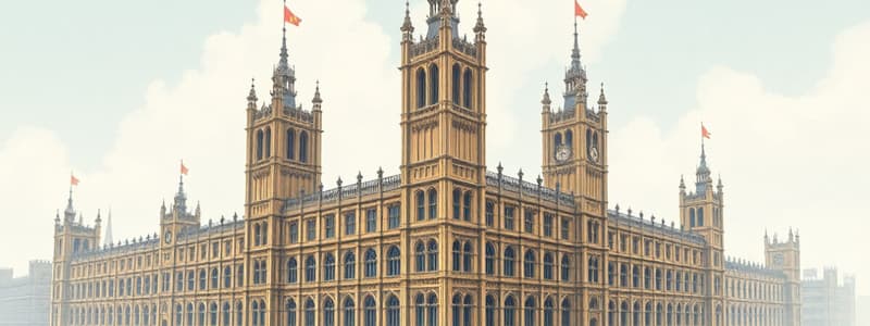 Palace of Westminster: History and Architecture