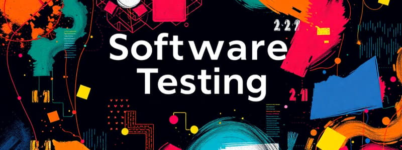 Software Testing Concepts Quiz