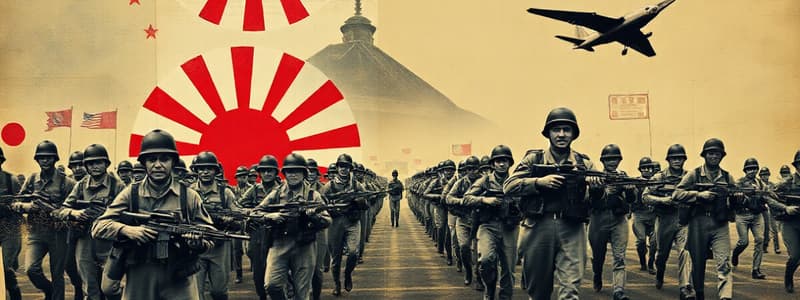 Japanese Control Methods in WWII