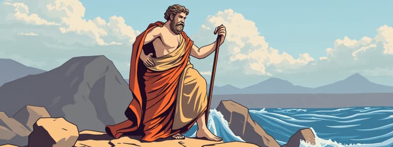 Homer's The Iliad and The Odyssey Quiz