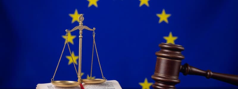 Legal Principles and EU Law Basics