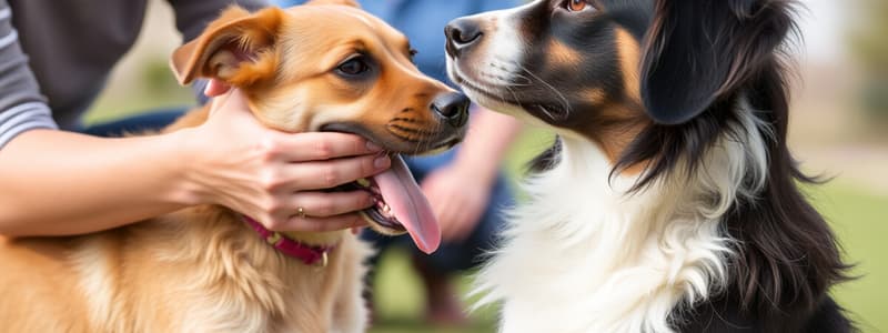 Interpersonal Skills in Canine Education