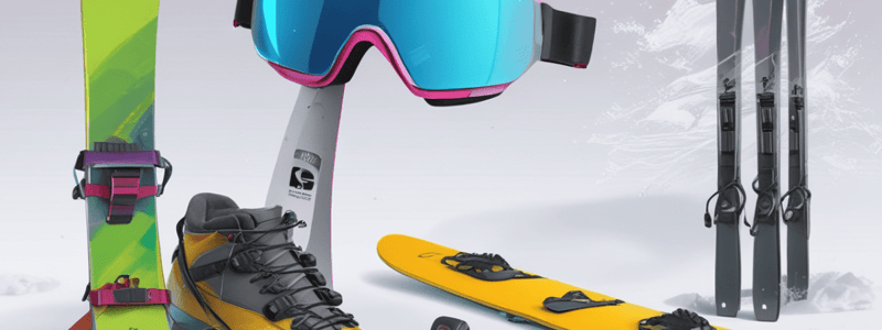 Late Payment Notice for Ski Equipment Purchase