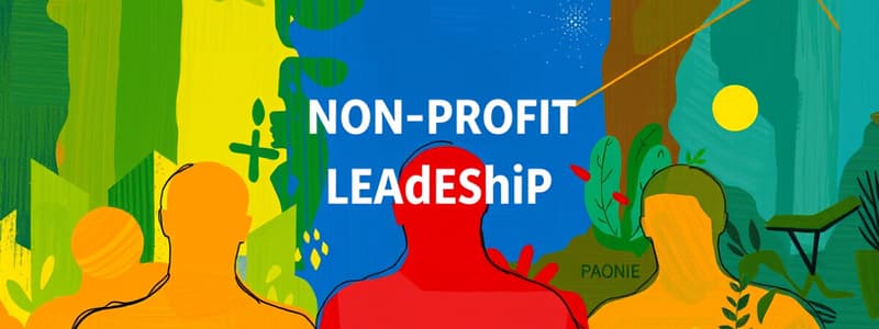 Leadership in Non-Profit Organizations