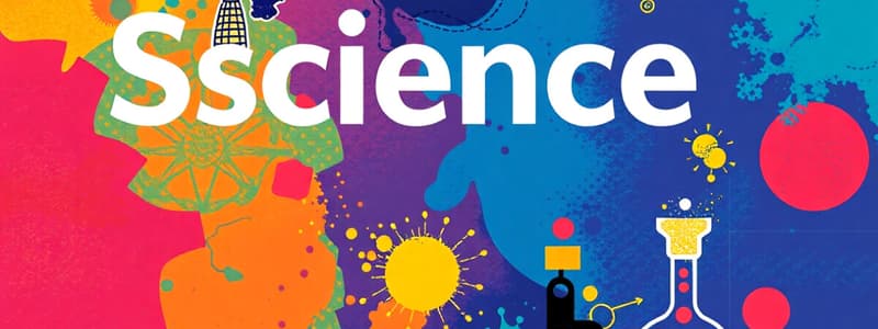 Introduction to Science and its Branches