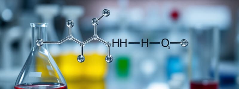 General Chemistry PHARM-101: Stoichiometry Quiz