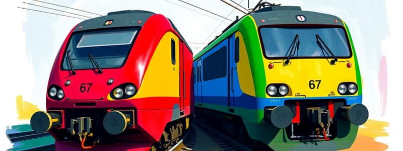 Electric Rolling Stock Classification