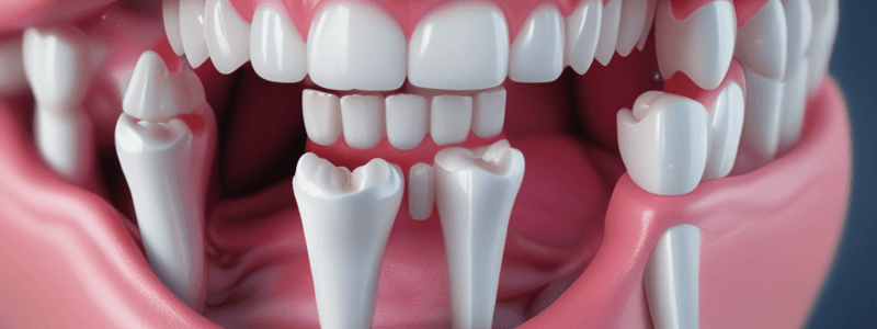 Dental Restoration: Final Stage Tooth Preparation