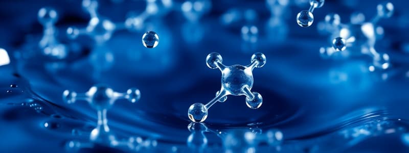 Molecules and Water Quiz