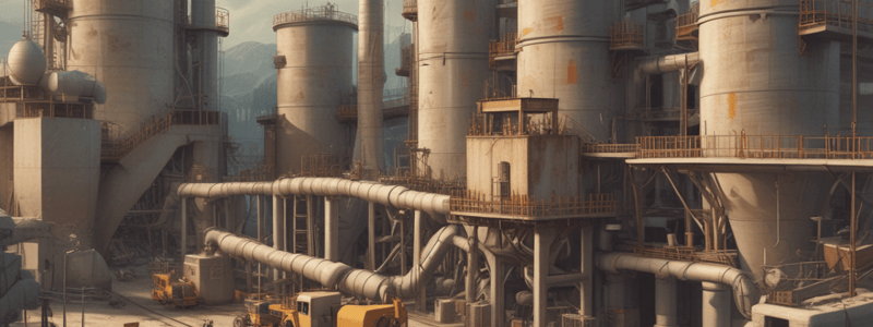 Cement Manufacturing and Properties