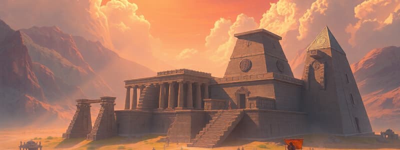 Ancient Civilizations Quiz