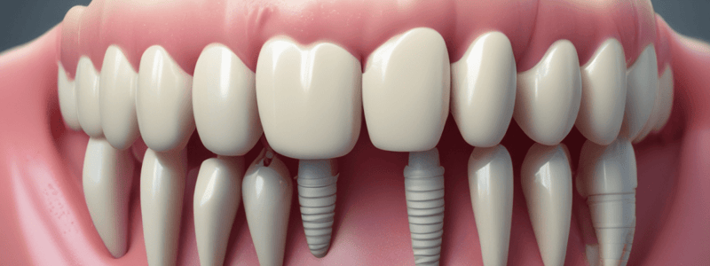 Effets du joint élastique en dentisterie