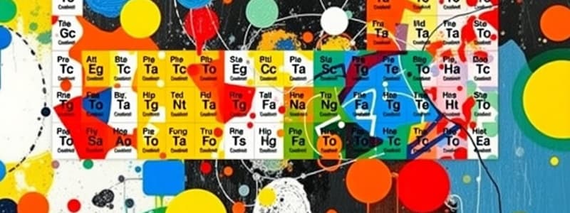 Trends in the Periodic Table