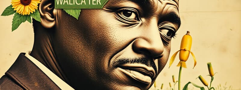 George Washington Carver's Impact on Agriculture