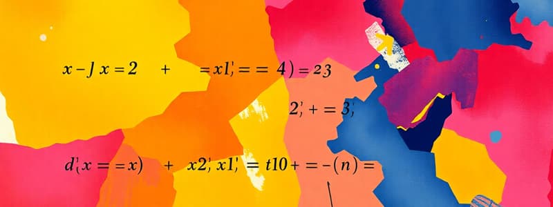 Linear Equations and Polynomial Expressions