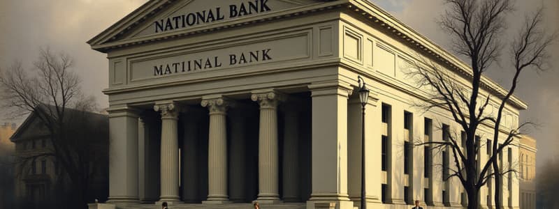 Henry Clay and the National Bank