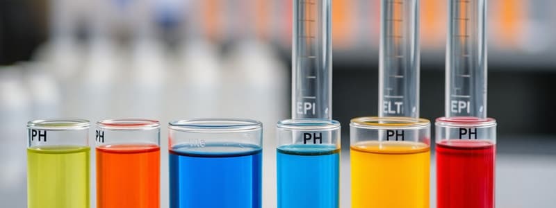 pH Detection and Urine Analysis Quiz