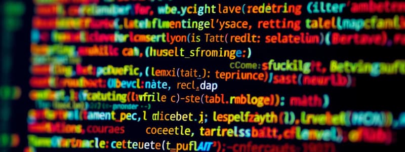 Lexical and Syntax Analysis Overview