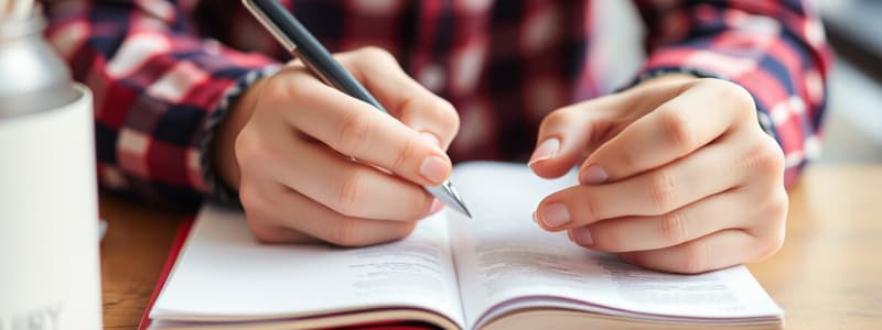 Study Notes for Effective Exam Preparation