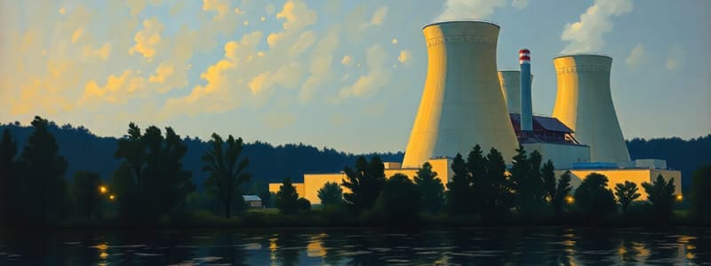 Nuclear Reactor Types and Features Quiz