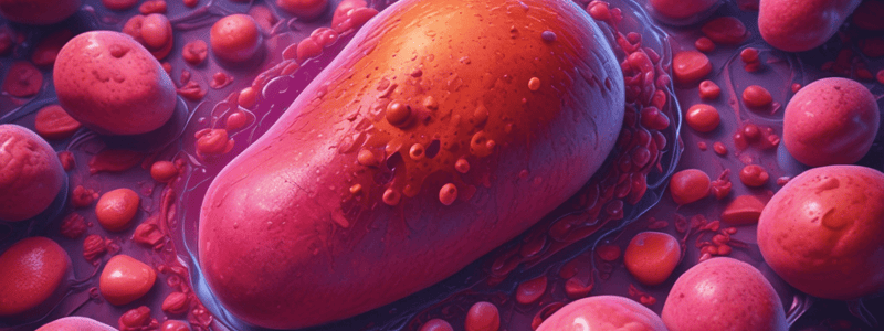 Hepatocytes Swelling and Necrosis Quiz