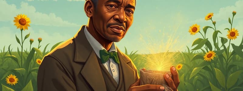 George Washington Carver's Agricultural Impact