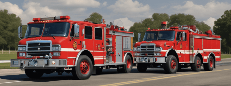 Fire District Apparatus and Equipment Checkoff