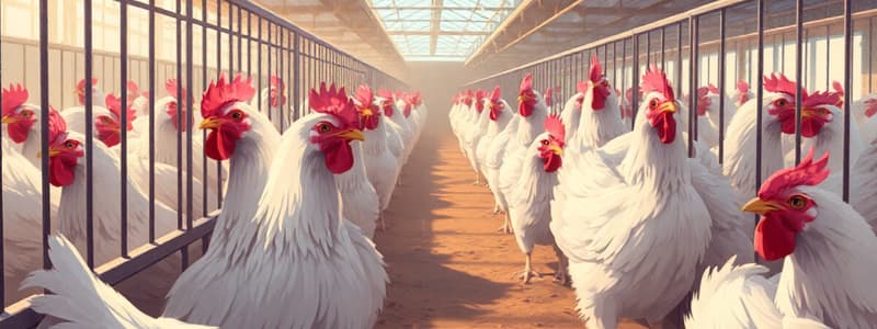 Poultry Production Systems Overview