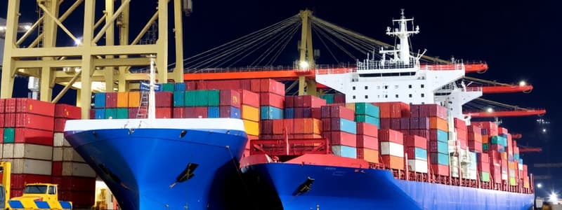 Port and Cargo Technical Terms