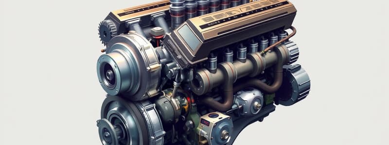 Engine Types and Designs Quiz