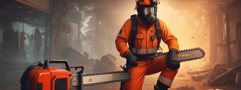 Fire Safety Equipment: Chainsaws Overview