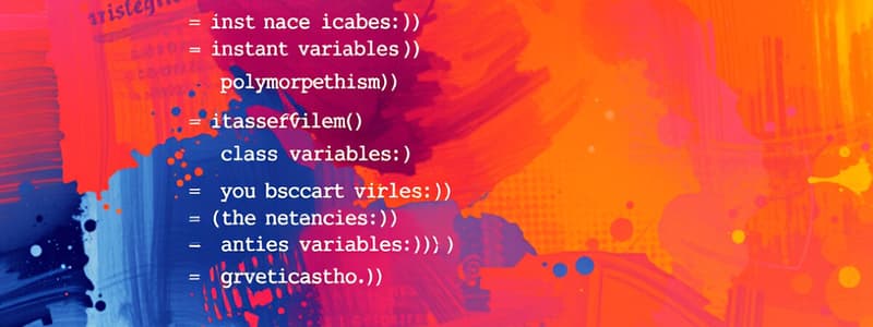 Python Chapter 9 Flashcards