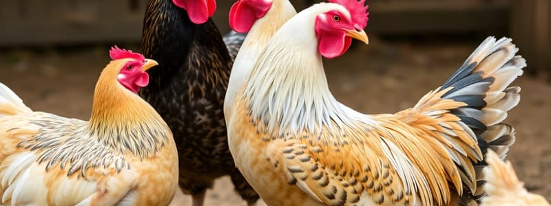 Poultry Behavior and Welfare