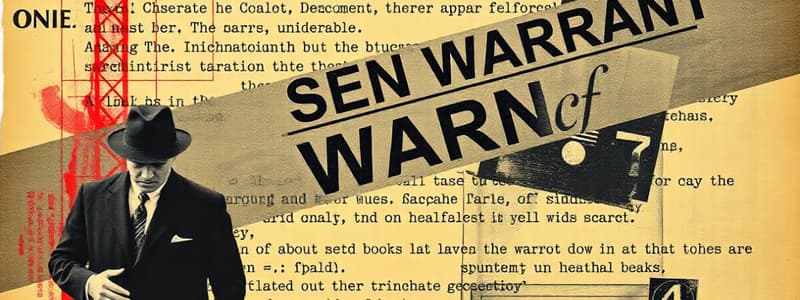 Ch 29 Search Warrant